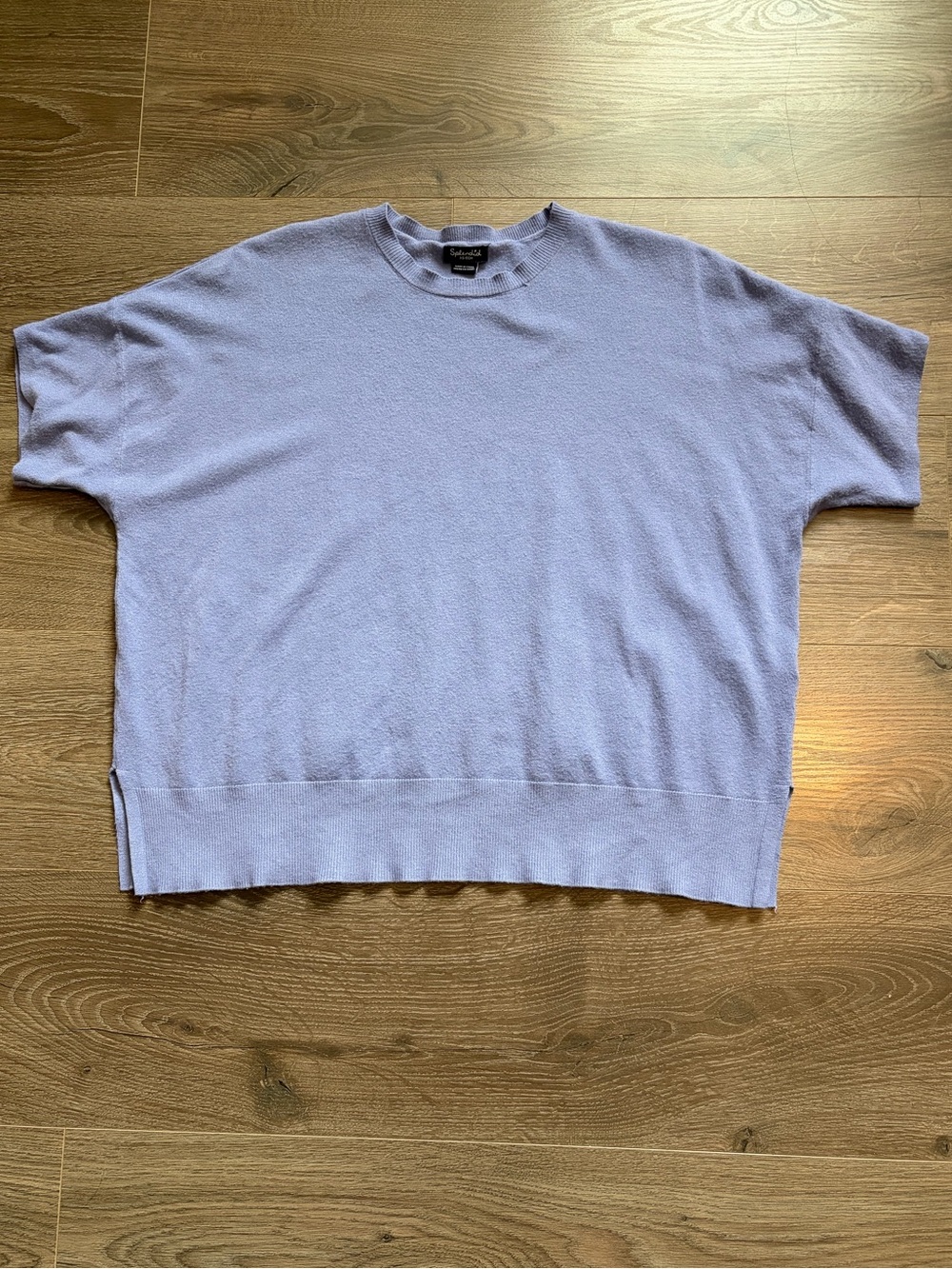 Splendid Lavender Dolman Sleeve Knit Top XS